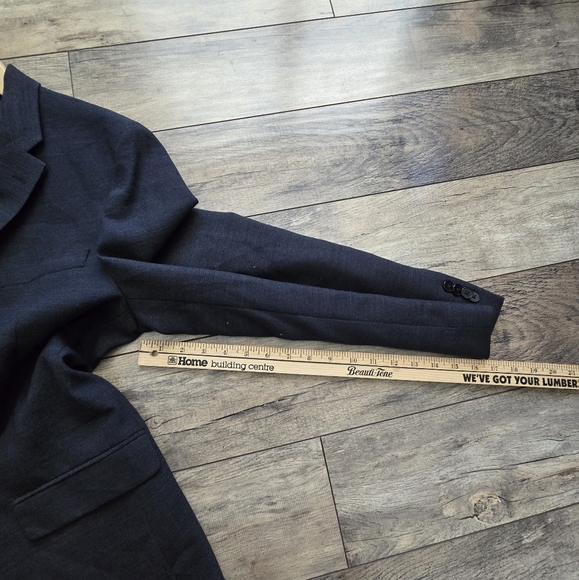 Tommy Hilfiger Classic Dark Grey R42 Men's Blazer Rn 47338 - Picture 9 of 14